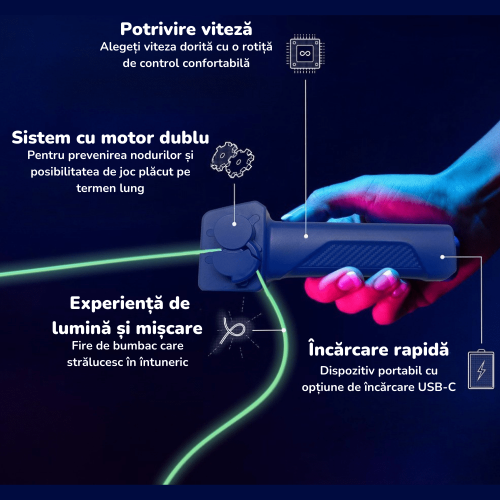 Joc interactiv de lumini ce combină tehnologia și mișcarea